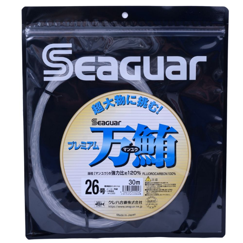 SEAGUAR Fluorocarbon Leader Line  26-30m