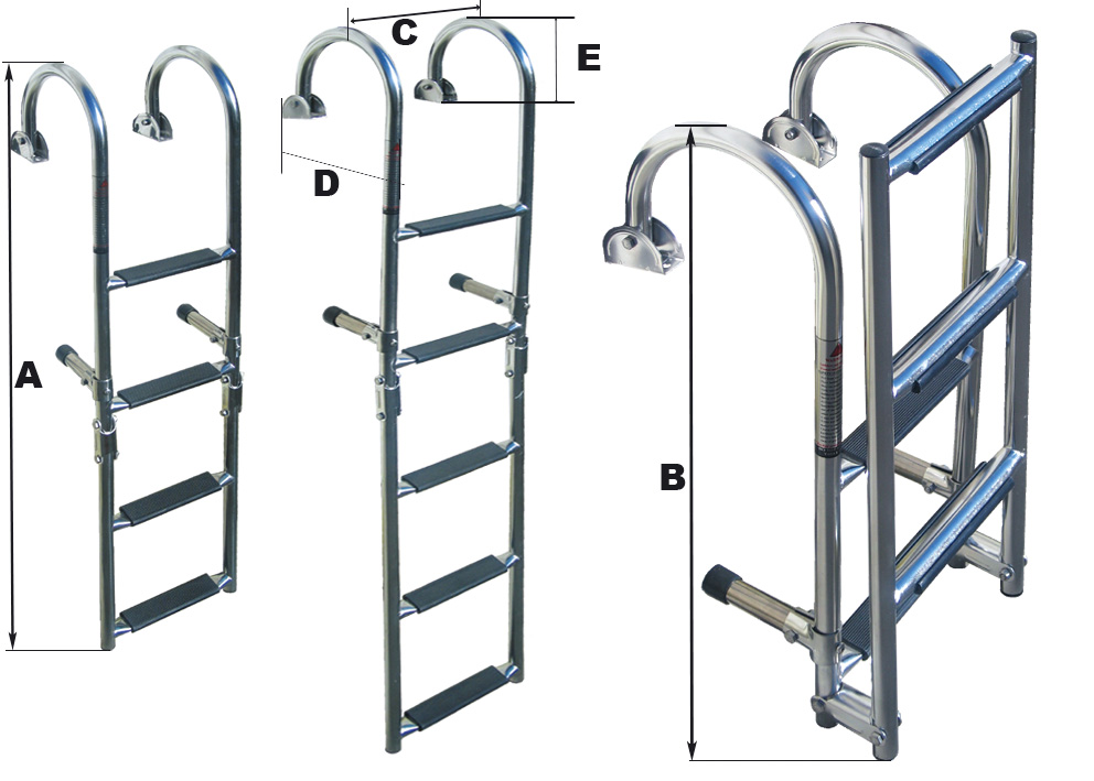 Stepenice Inox za brod