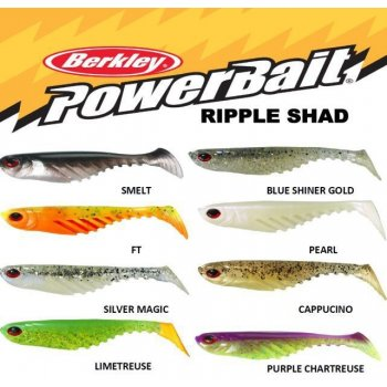 BERKLEY RIPP SHAD PEARL WH 9CM