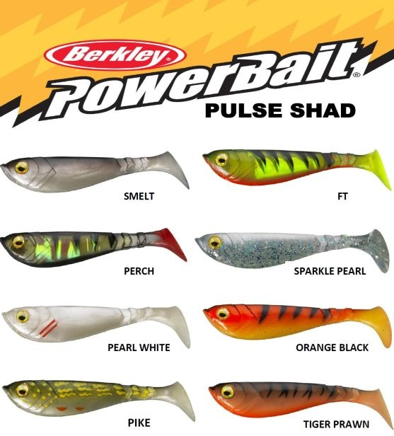 BERKLEY PULSE SHAD SMELT 8CM