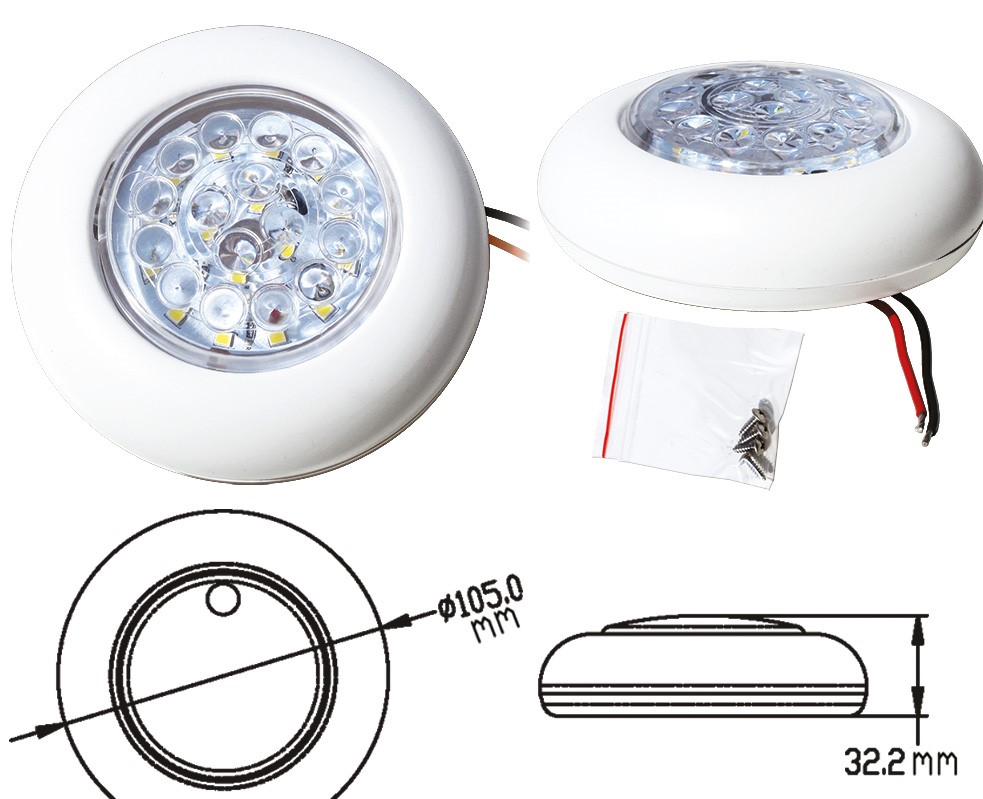 16 LED PLAFONIERA SVJETLO