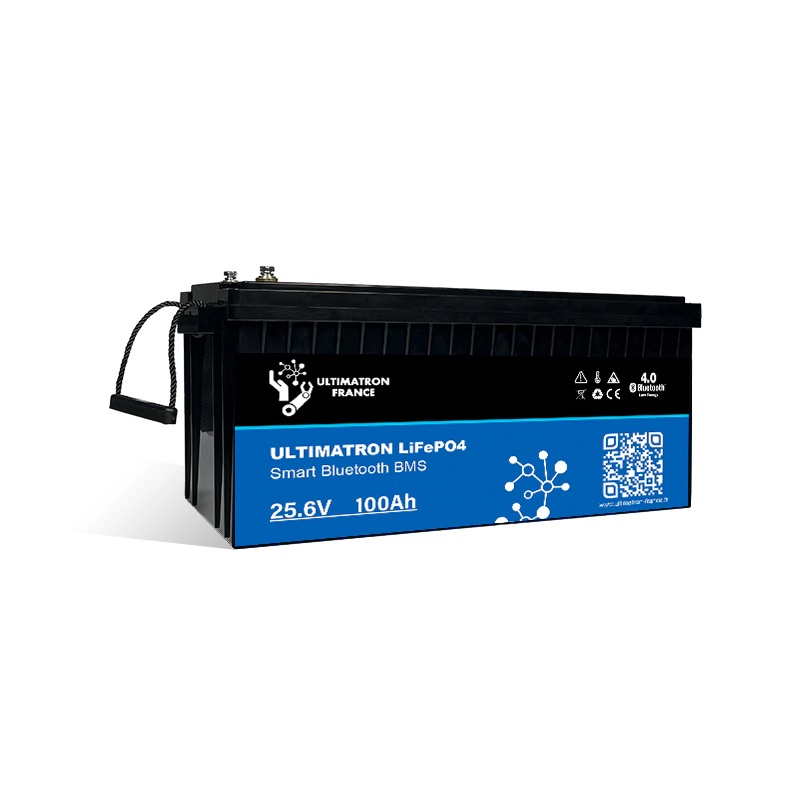ULTIMATRON LiFePO4 Smart BMS Litij ionska baterija 24V 100Ah 